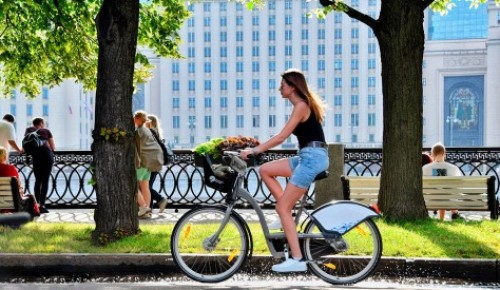 Более 3,7 млн поездок на велосипедах городского проката совершили горожане с начала текущего сезона