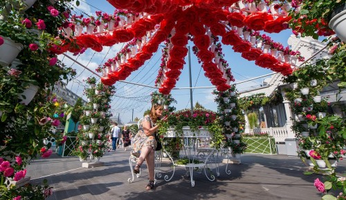 Собянин рассказал об открытии фестиваля ландшафтного дизайна «Цветочный джем»