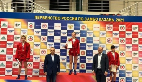 Воспитанницы "Самбо-70" завоевали медали на Первенстве России по самбо в Казани