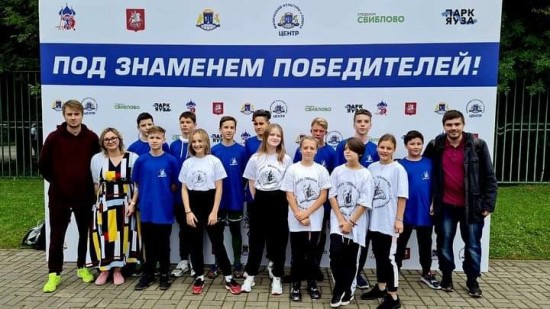 Команда школы при Андреевском монастыре успешно выступила на городских соревнованиях «Под знаменем победителей»
