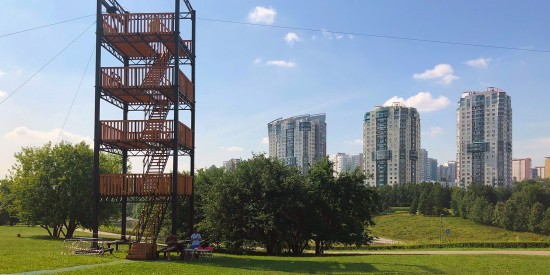 Сергунина: Новые точки притяжения появились в парках Москвы за лето