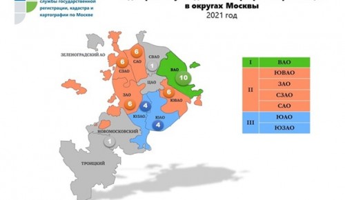 С начала года число поставленных на кадастровый учет домов по реновации в Москве превысило двухлетний показатель