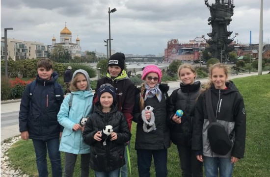 Ученики школы №17 посетили парк "Музеон" в рамках участия в олимпиаде "Музеи. Парки. Усадьбы"