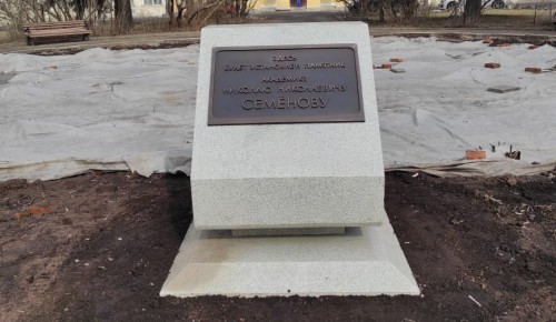 Памятник химику Николаю Семенову установят в Гагаринском районе