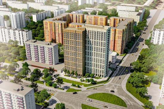 В Конькове в 2023 году сдадут в эксплуатацию жилой дом по программе реновации на 418 квартир