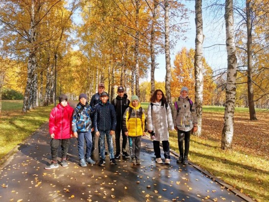 Ученики школы №1694 провели выходные в парках