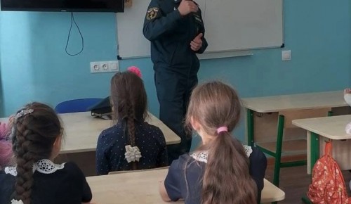 Акция пожарной безопасности в воскресной школе