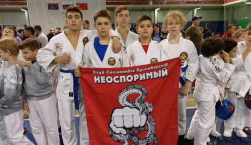 Спортсмены школы №1273 приняли участие в первом этапе Межрегионального турнира "Юный армеец"