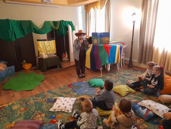 В библиотеке Сергея Есенина прошел показ детских спектаклей