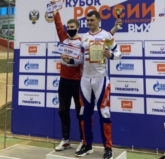 Воспитанники СШОР «Нагорная» взяли призовые места на Кубке России по BMX-рейсу