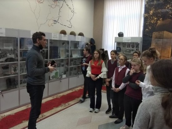 Ученики школы № 45 посетили «Музей первой пролетарской дивизии»