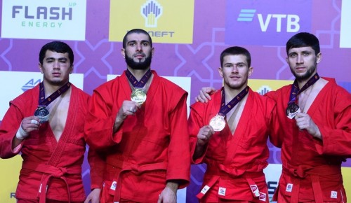 Спортсмен "Самбо-70" Магомед Магомедов стал трехкратным чемпионом мира по боевому самбо