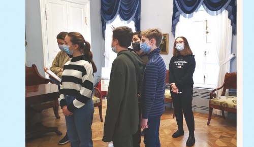 Семиклассники школы №1536 посетили дом-музей Лермонтова