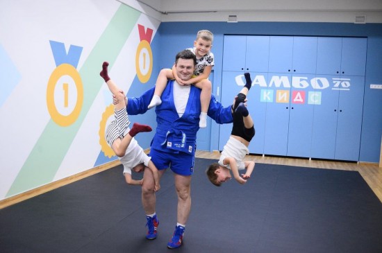 В Теплом Стане открылся спортивный детский сад "Самбо-70" КИДС