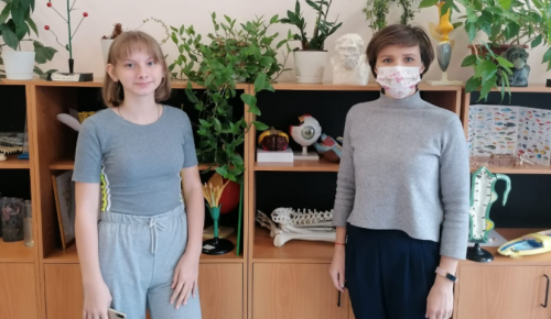 Ученица школы №1954 стала победителем межрайонного этапа Московского экологического форума