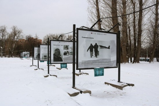 В Воронцовском парке стартовала выставка "На дрейфующих льдах Арктики"