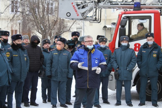 В столичном управлении МЧС прошли занятия в школе оперативного мастерства