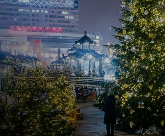 В Черемушках открылась площадка фестиваля «Путешествие в Рождество»