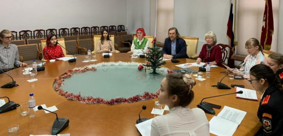 Ученики школы №1212 приняли участие во встрече «Россия и славянские народы в движении эпох»