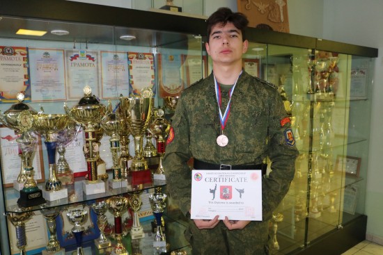 Ученик школы №1981 стал призером первенства Москвы по карате W.S.R.U. 
