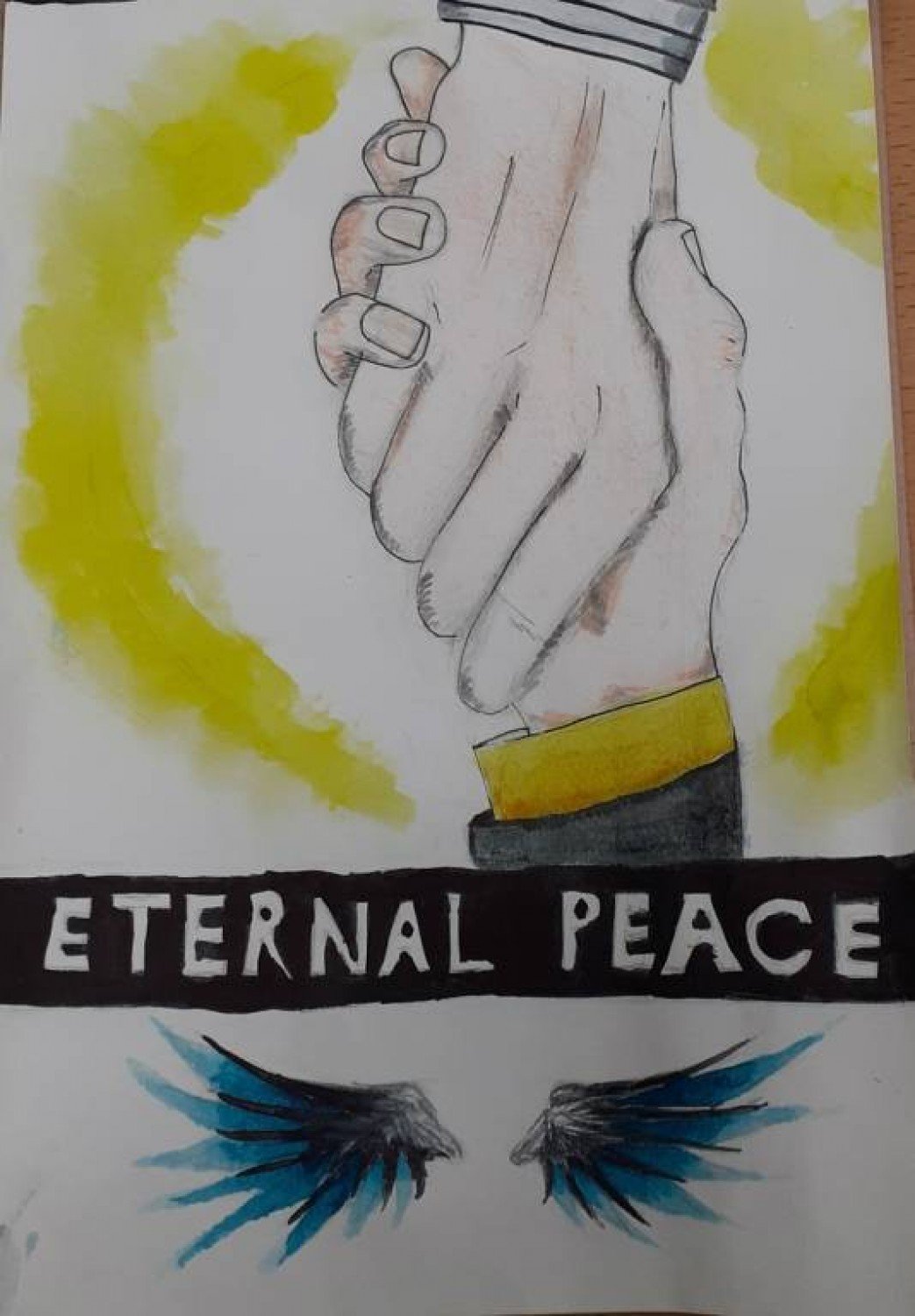 В «Альмеге» провели конкурс плакатов в День солидарности в борьбе с  терроризмом
