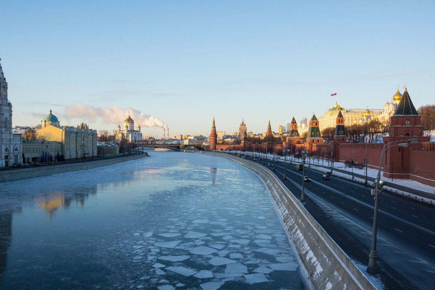 Речка в москве